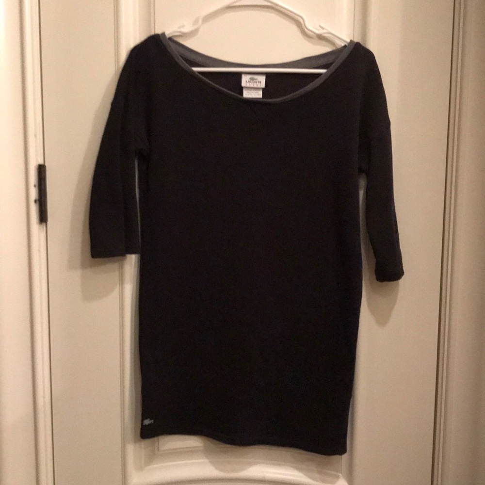 Lacoste sport gray top